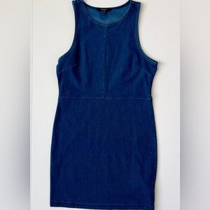 Forever 21 Denim Sleeveless Dress